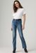 Levi's 723 High Rise Straight Jeans - Femme - 29x34 - Lavage Moyen / Finder Keeper Ourlet Nettoyé