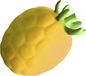 Jumpy Gerardo's Toys Skippybal Jumpy Fruits Cloudberry 55 Cm Geel