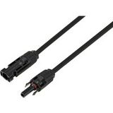 TRU COMPONENTS TC-13806204 Câble d'extension solaire 6.0 mm² 30 A Longueur de câble 5 m