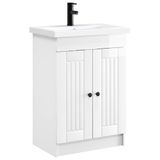 vidaXL Badkamermeubel Set Hoogglans Wit 78,5 x 37,5 x 81 cm