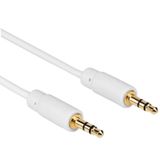 Allteq ALTQ-JACK-HQ-W-10 audio kabel 10 m 3.5mm Wit