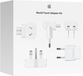 Apple World Travel Adapter Kit - White - MD837ZM/A
