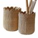 LOBERON Mand set van 2 Velourette bruin
