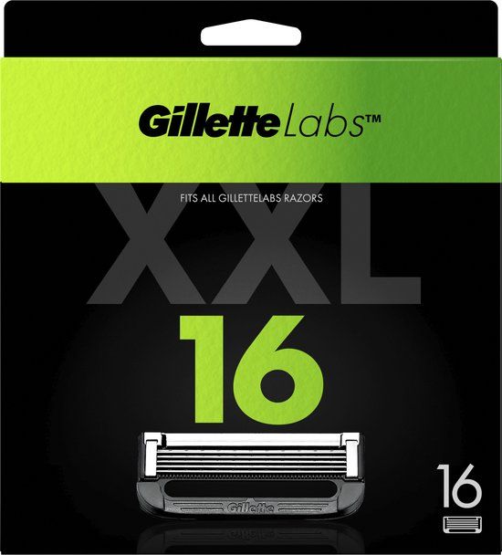 Gillette Labs Scheermesjes - 16 Navulmesjes