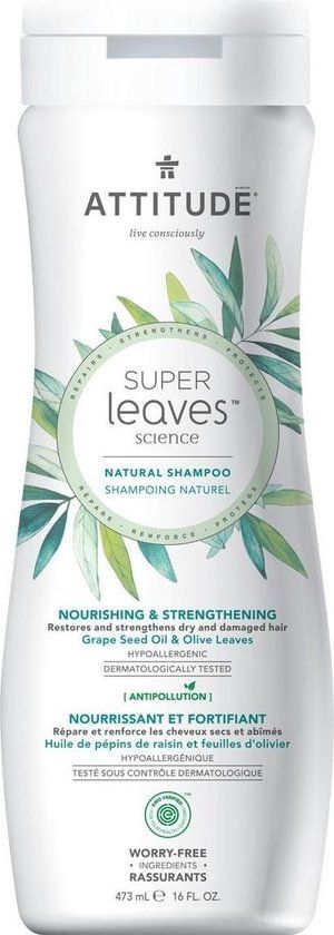 Attitude Super Leaves Shampoo - Nourishing & Strengthening 473ml