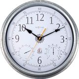 NeXtime Tulip Wandklok Zilver