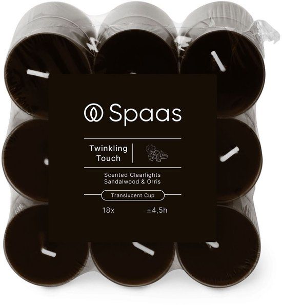 Spaas Geurende Clearlights Twinkling Touch 18 stuks