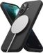 Ringke Silicone Magnetic Hoesje Geschikt voor Apple iPhone 16 | Compatibel met MagSafe | Back Cover met Magneet | Zacht Siliconen | Slank Design | Zwart