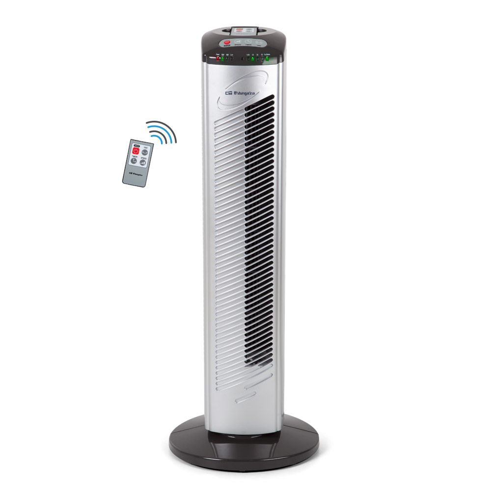 Orbegozo TWM 0975 Tower Fan - Black, Stainless Steel - 45W