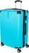 BRUBAKER Rigide valise London - Trolley met cijferslot en 4 wielen - Valise trolley 49 x 76,5 x 29,5 cm, XL, Bleu clair
