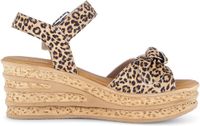 Gabor Sandales Femme Sandales Plates Textile Liège Caoutchouc Boucle Casual Chaussures Printemps/Été 2026