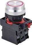 TRU COMPONENTS TC-10091040 ONPOW26-11E/R/12V Drukschakelaar 250 V 5 A 1x aan/(aan) Moment Rood IP40 1 stuk(s)