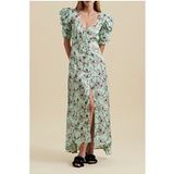 Anne Fontaine Biarritz Ocean Wave Taille : 40 | Robes chemise Outlet | Femmes | Vert