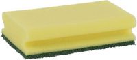 Merkloos Schuursponzen XL - 10x stuks - met greep - 16,5 x 8 x 4,7 cm - extra groot - sponzen