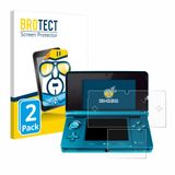BROTECT - Screenprotector voor Nintendo 3DS - Folie Beschermfolie transparant 2 Stuks