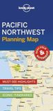 Pacific Lonely Planet Pacific Northwest Planning Map