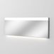Sanipa Miroir de salle de bain Reflection LINUS 160 avec éclairage LED et éclairage de plan vasque – Hauteur : 59,5 cm