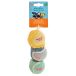 Woezel en Pip Woezel & Pip Hondenspeelgoed - Tennisbal net a 3 stuks 6,5 cm