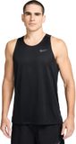 Nike Stride Dri-fit Heren T-shirt Hv5210-010 - Zwart-multicolour - Maat XL