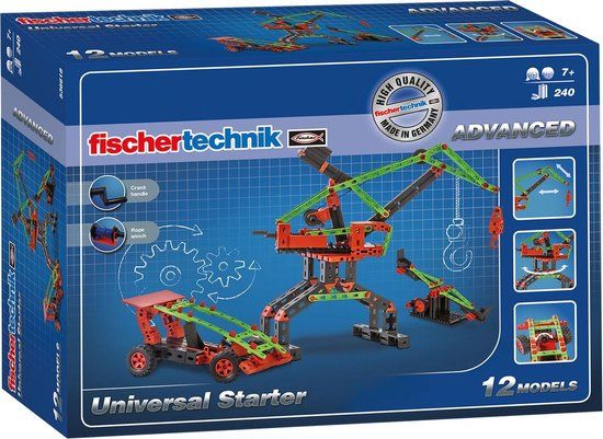 Fischertechnik Constructie Set Advanced Universal Starter 240-delig | 536618