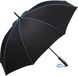Fare® 4399 Seam paraplu moyen ø 115 cm noir bleu bleu foncé résistant au vent résistant au vent résistant au vent