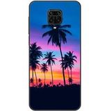 Xiaomi Redmi Note Palmiers colores Verstevigd hoesje met sublimatie bedrukking
