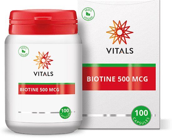 Vitals Biotine 500 mcg - 100 capsules