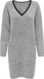 ONLY - ONLTAMMY LS REVERS LACE DRESS BF KNT - Dames - Mini jurken