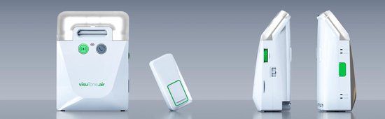 Humantechnik Visutone AIR - Wekker - Wit
