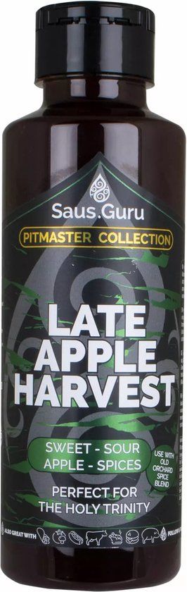 Saus.Guru Late Apple Harvest BBQ Saus - 500ml