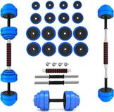 HMS Verstelbare Halter en Dumbbell Set - Blauw - 30 kg
