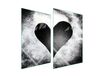 HERZ Plaque de protection en verre pour cuisine, 2x35x52 cm