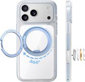 Torras Ostand O3 Light Back Cover for Apple iPhone 18 Pro Max / iPhone 17 Pro Max - Blue