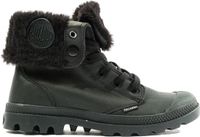 Palladium Dames Hoge Sneakers 97962-001 Zwart Nubuck/Leer Maat 42