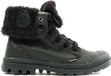 Palladium Dames Hoge Sneakers 97962-001 Zwart Nubuck/Leer Maat 42