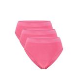Bamboo Basics Belle slip met bamboe - roze (set van 3)