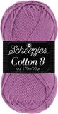 Scheepjes Cotton 8 50g - 726 Paars