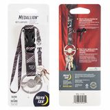 Merkloos Nite Ize Medallion Key Lanyard Karabijnhaak Zilver