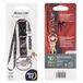Merkloos Nite Ize Medallion Key Lanyard Karabijnhaak Zilver