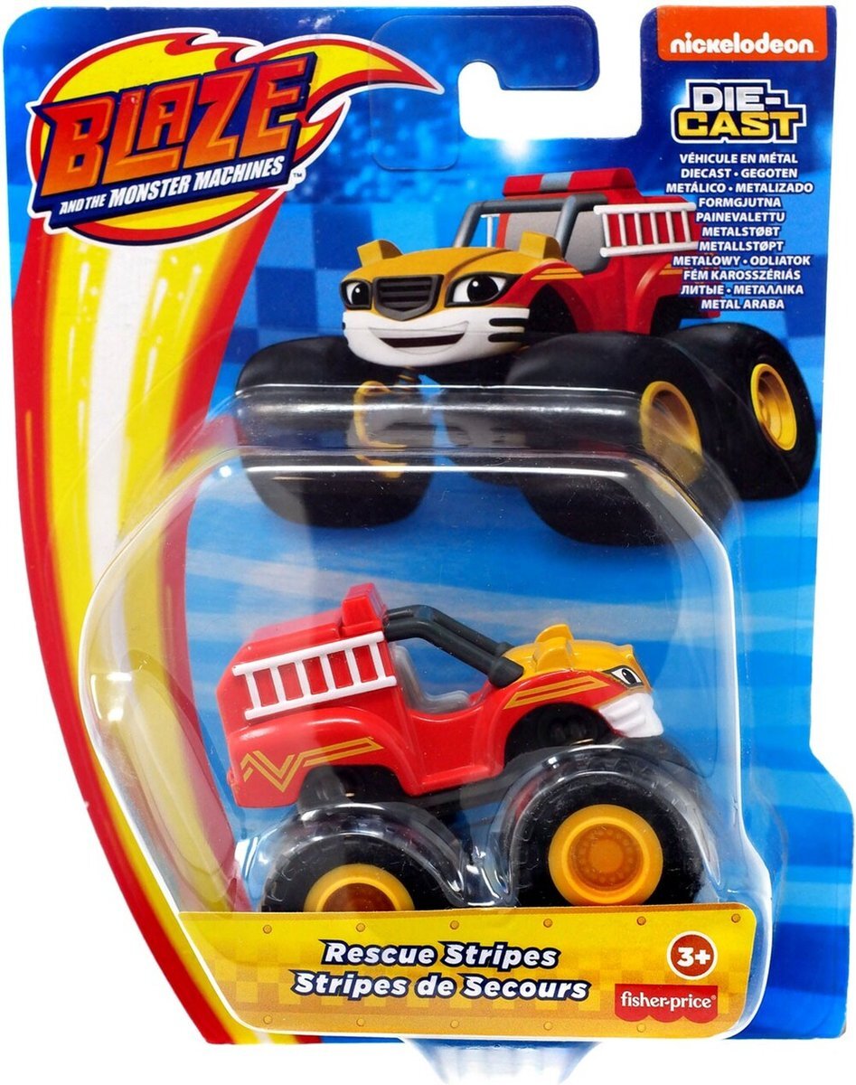 Blaze and the Monster Machines Blaze Diecast Rescue Strepen