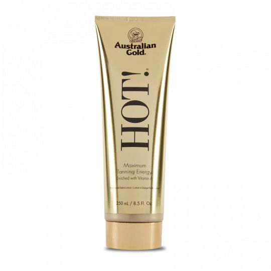 Australian Gold Hot! - 250 ml - Zonnebankcrème - Met Bronzer