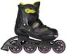 Powerslide Inlineskates Playlife Joker Junior Noir/jaune Mt 34-37