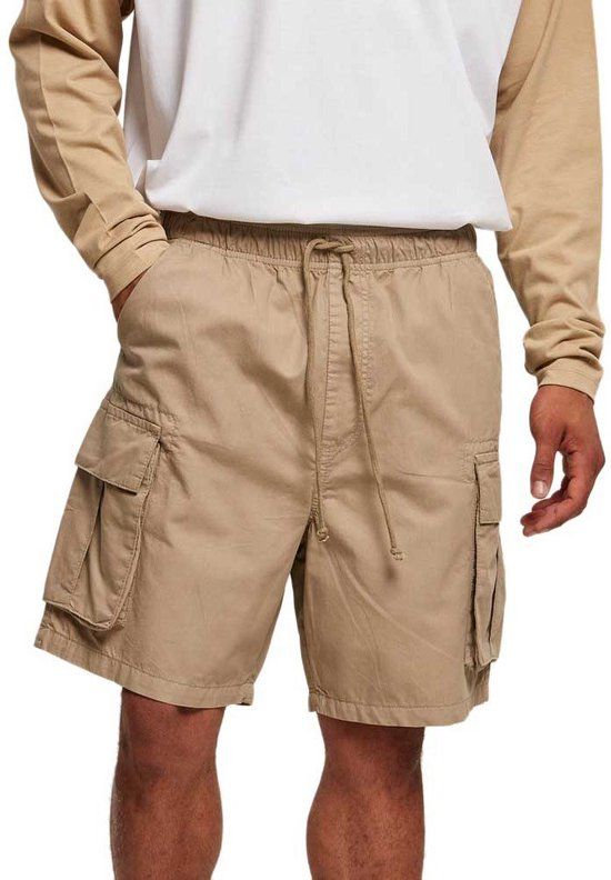 Urban Classics Men's Cargo Shorts - Beige - 4XL