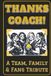 Thanks Coach! Team, Family and Fans Tribute Book: End of the Season Coach Gift for Women’s Softball Coaches