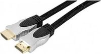 Tecline HDMI M/M 1m Noir, Argent