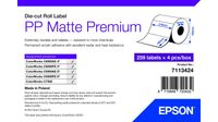 Epson Premium Polypropyleen Printeretiketten Wit Zelfklevend 105 x 210 mm 1036 Stuks