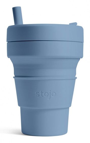 Stojo thermobeker Biggie 470 ml blauw