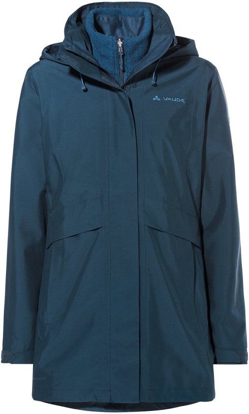 VAUDE Women's Idris 3in1 Parka IV dark sea