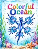Colorful Ocean: Coloring Book