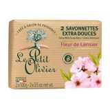 Le Petit Olivier Cherry Blossom Scented Extra Mild Soap Bar